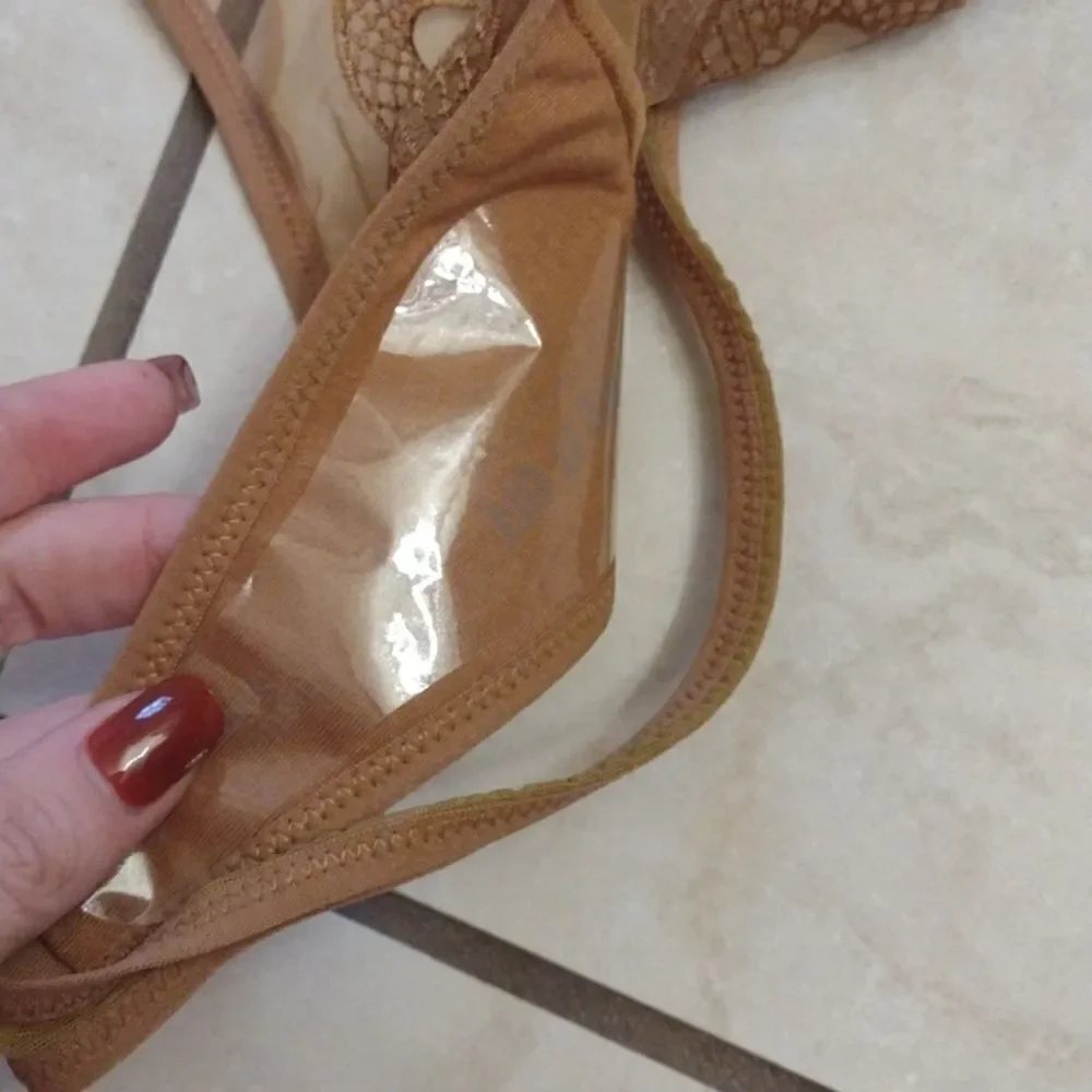 NWT Rare Thistle and Spire Medusa Thong Liquid Gold size 2X